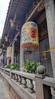 台湾 台北 龍山寺提灯 台湾 台北 龍山寺提灯の写真