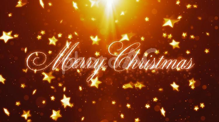 クリスマス　タイトル　オープニング　背景素材 クリスマス,タイトル,パーティクルの写真素材