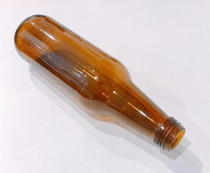 空き瓶 空き瓶,茶色,飲料の写真素材