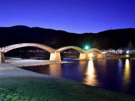錦帯橋 錦帯橋,橋,構造物の写真素材