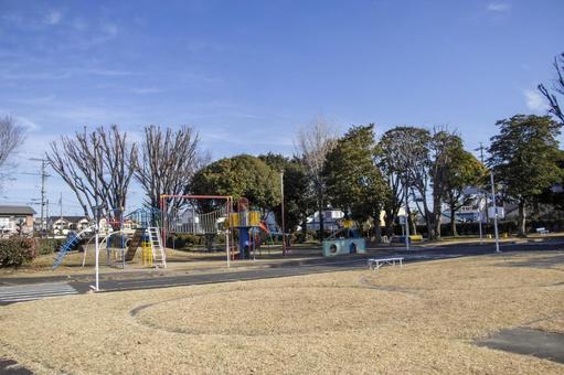 木賀公園 交通公園 木賀公園,交通公園,江南市の写真素材