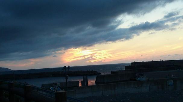 Sunset sky, JPG