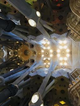 Photo, sagrada familia, barcelona, gaudi, 