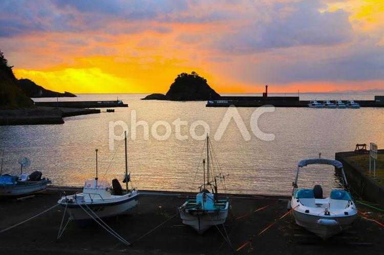 美し港の風景 美しい港,港,風景の写真素材