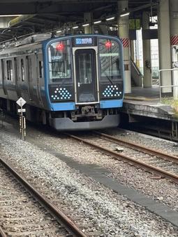 Photo, phase line, electric train, jr, 