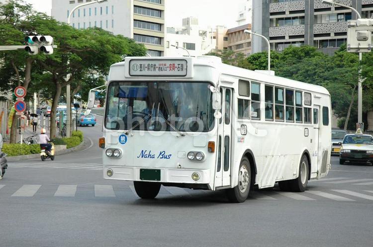 いすゞ　BU04　レトロバス　２００４年 大型バス,バス,路線バスの写真素材
