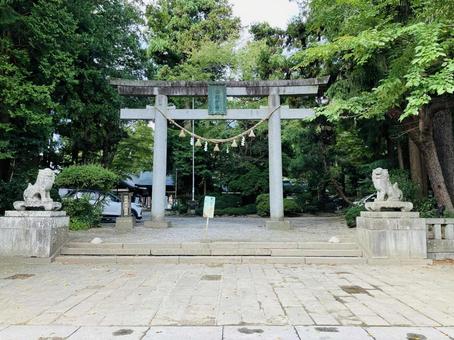駒形神社 鳥居 駒形神社 鳥居 駒形神社,岩手県奥州市,陸中国一宮の写真素材