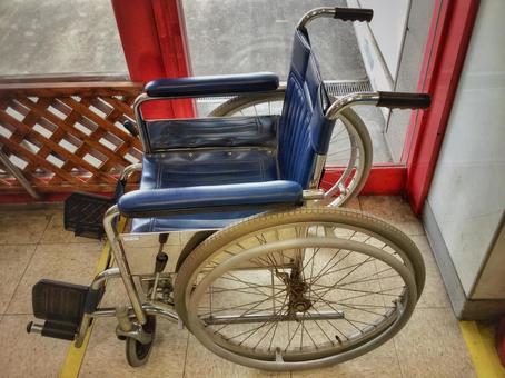 車椅子 車椅子,障害者,障碍者の写真素材