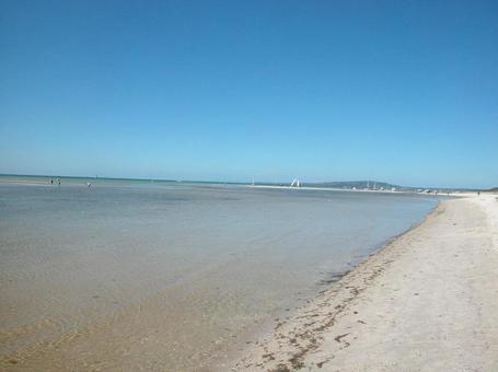 メルボルン郊外のビーチ オーストラリア,メルボルン,ビーチの写真素材