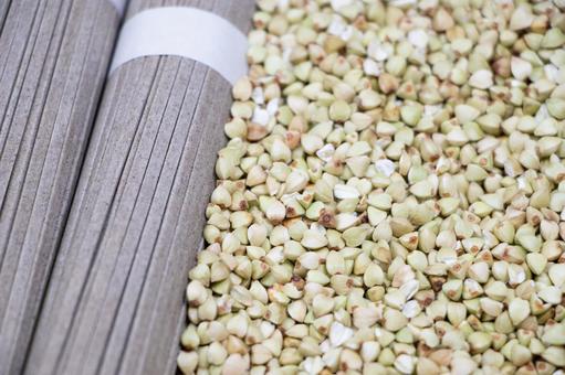 蕎麦の実 蕎麦 乾麺 蕎麦の実,蕎麦,乾麺の写真素材