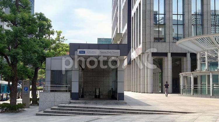 地下鉄東京メトロ南北線銀座線溜池山王入口 地下鉄,東京メトロ,溜池山王の写真素材