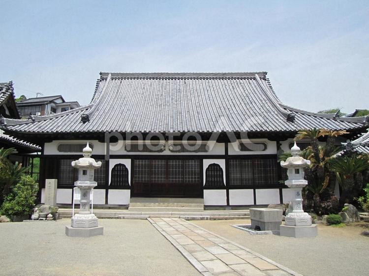 【風景写真】正法寺(広島県三原市) 正法寺,真言宗,神社仏閣の写真素材