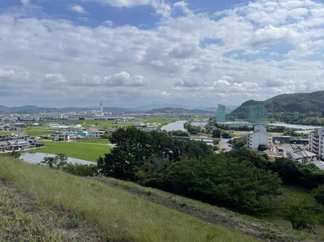 神崎緑地公園からの眺望(岡山県) 神崎緑地公園からの眺望(岡山県) 神崎緑地公園,岡山,風景の写真素材