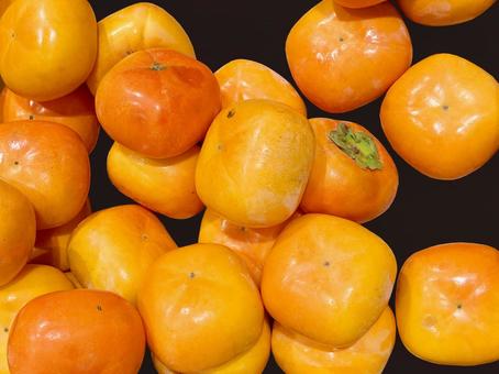 果物・柿 柿,実,果実の写真素材