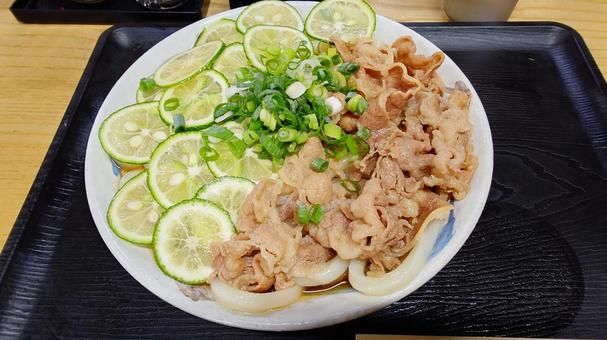 スダチうどん スダチうどんの写真