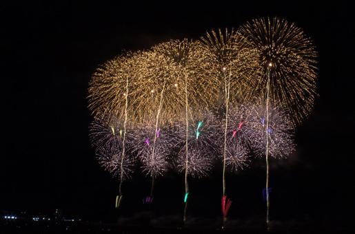 25柏崎ぎおん祭り 花火 25柏崎ぎおん祭り 花火の写真
