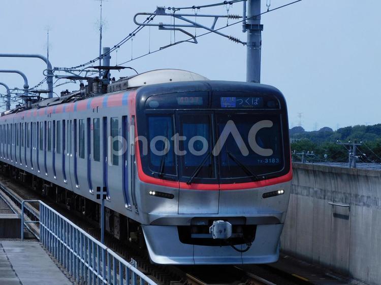 つくばエクスプレス つくばエクスプレス,首都圏新都市鉄道,txー3000の写真素材