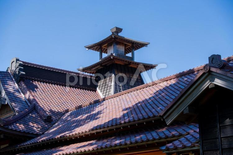 五稜郭公園に残る箱館奉行所 五稜郭,箱館奉行所,函館の写真素材