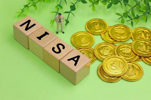 NISAのイメージ nisa,旧nisa,新nisaの写真素材