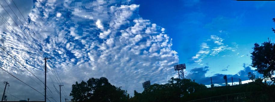 ウロコ雲の写真