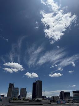 Photo, sky, building, summer, 