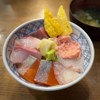 海鮮丼 海鮮丼 海鮮丼,中とろ,まぐろの写真素材