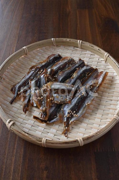 ししゃもの浜焼き ししゃも,シシャモ,柳葉魚の写真素材