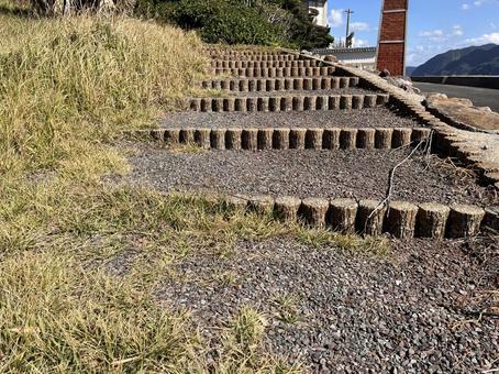 階段 階段,上り,散歩道の写真素材