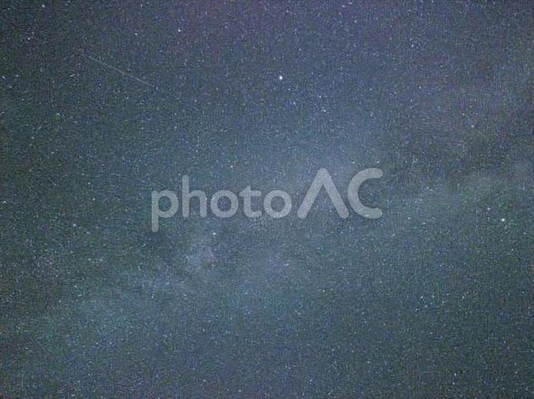天の川と流れ星 星,天の川,宇宙の写真素材