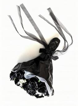 Photo, black rose, bouquet, black roses, 