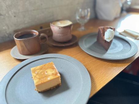 カフェでのひととき カフェでのひとときの写真