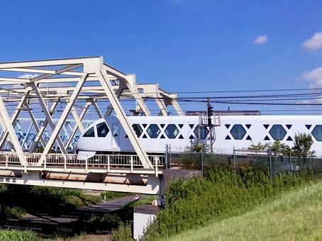 スペーシアX スペーシアX スペーシアx,スペーシア,東武鉄道の写真素材