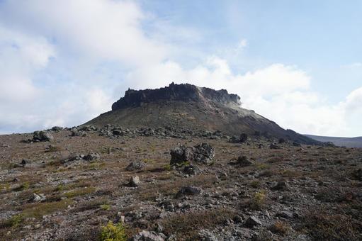 樽前ドーム 樽前ドーム 樽前ドーム,登山,樽前山の写真素材