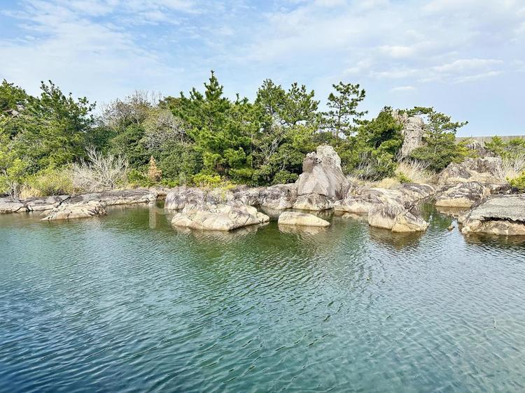 新宮市　三輪崎海岸　鈴島　磯 磯,新宮市,三輪崎海岸の写真素材