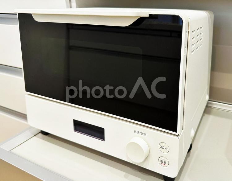 オーブントースター　焼く オーブントースター,キッチン,家電の写真素材