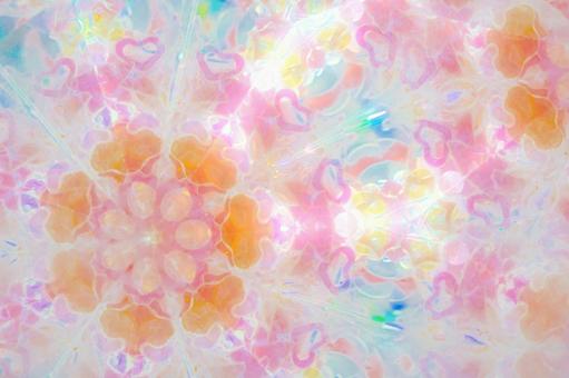 Kaleidoscope background, sequin open heart, JPG Kaleidoscope background, sequin open heart, JPG