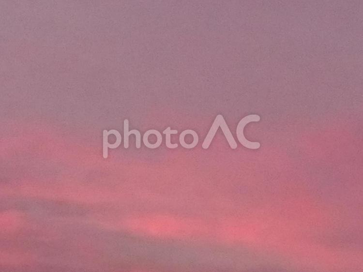 夕暮れの空 夕暮れ,空,天気の写真素材