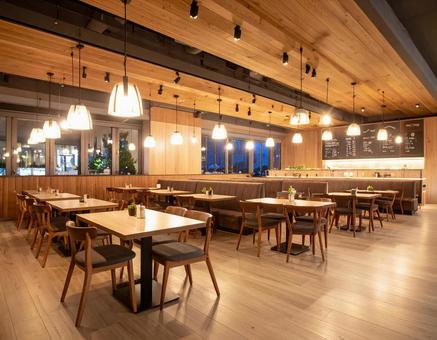 飲食店　店内　レストランの写真