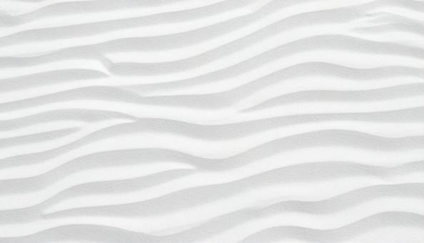 白い砂のテクスチャ・砂紋 白い砂のテクスチャ・砂紋の写真