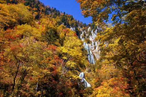 羽衣の滝 羽衣の滝 羽衣の滝,天人峡,天人峡温泉の写真素材