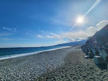海 海 海,波,空の写真素材