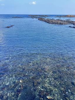 海岸 夏の海 海岸 夏の海の写真