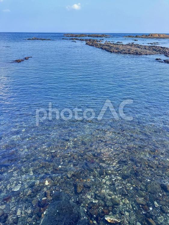 海岸　夏の海 自然,海岸,海辺の写真素材