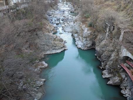 鬼怒川の川面と周囲の自然を間近に撮影 鬼怒川の川面と周囲の自然を間近に撮影 栃木県,日光,鬼怒川の写真素材