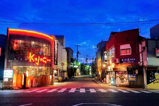 松江の繁華街・伊勢宮町 松江の繁華街・伊勢宮町 松江,伊勢宮,繁華街の写真素材