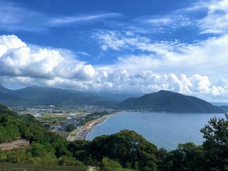 雲仙の景色 自然,風景,景色の写真素材