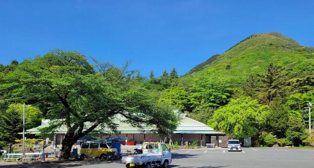 坂東33観音 16番 水澤寺 駐車場 坂東33観音 16番 水澤寺 駐車場 水澤寺,五徳山,駐車場の写真素材