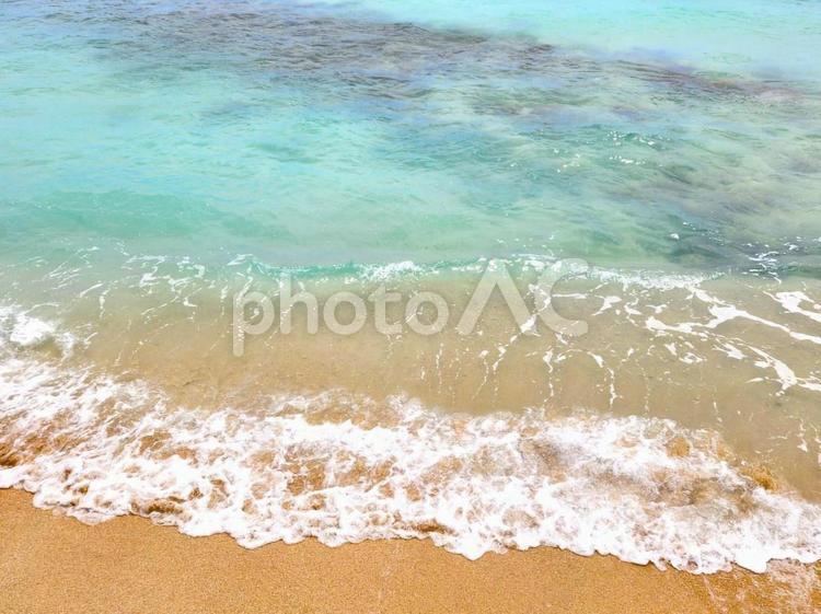 ハワイの海　ワイキキビーチ７ ハワイ,ワイキキビーチ,ホノルルの写真素材