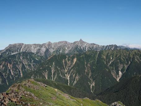 北アルプス・槍ヶ岳 北アルプス・槍ヶ岳の写真
