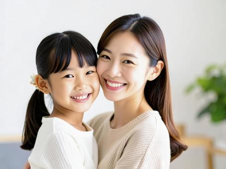 仲良しの親子 AI生成画像 仲良しの親子 AI生成画像 の写真
